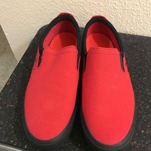 Vans-style Non-slip, Non-Marking Loafer - Mens 10